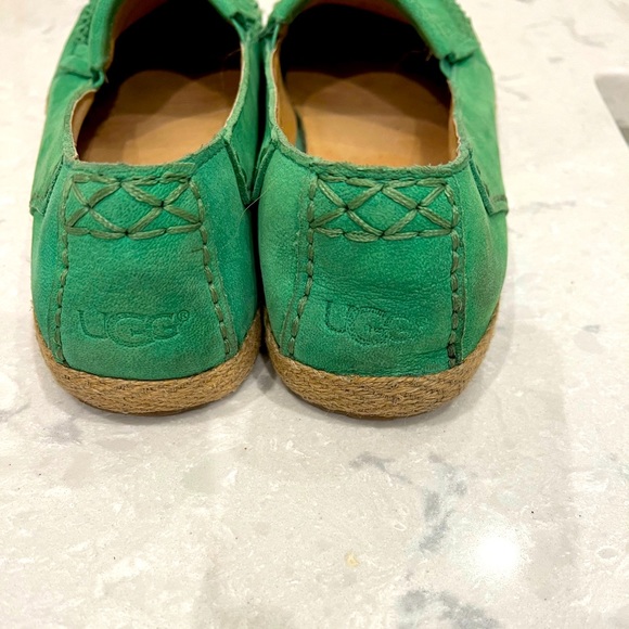 UGG- Marrah Fringe Moccasin Espadrille Loafers - Picture 3 of 7